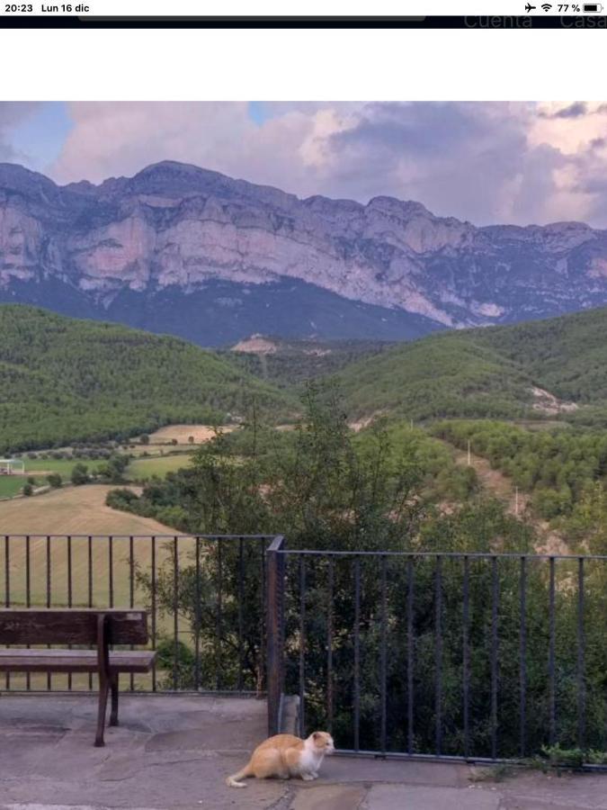 Vistas A La Montana En Un Pueblo Con Encanto. El Pueyo de Araguás 外观 照片