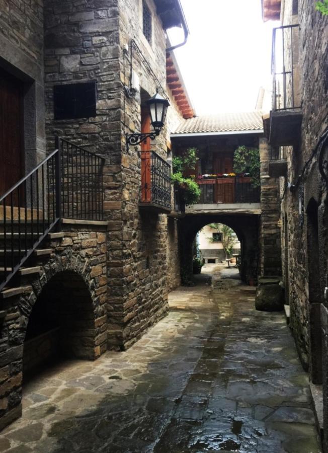 Vistas A La Montana En Un Pueblo Con Encanto. El Pueyo de Araguás 外观 照片